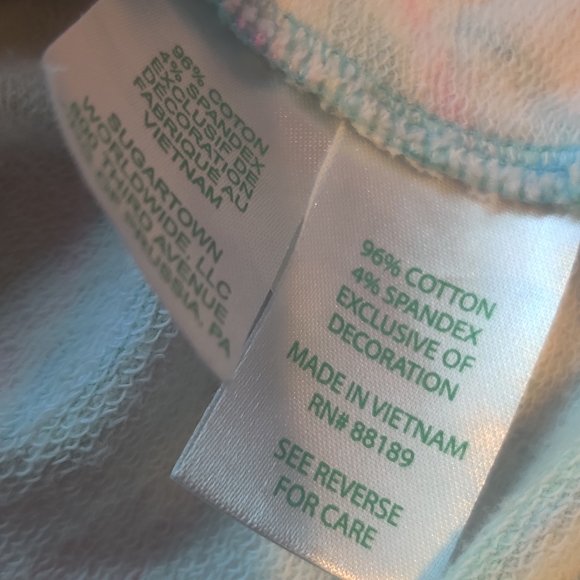 Lilly Pulitzer Pink and Green Ruffle Floral Wrap Dress Size M - Picture 10 of 13